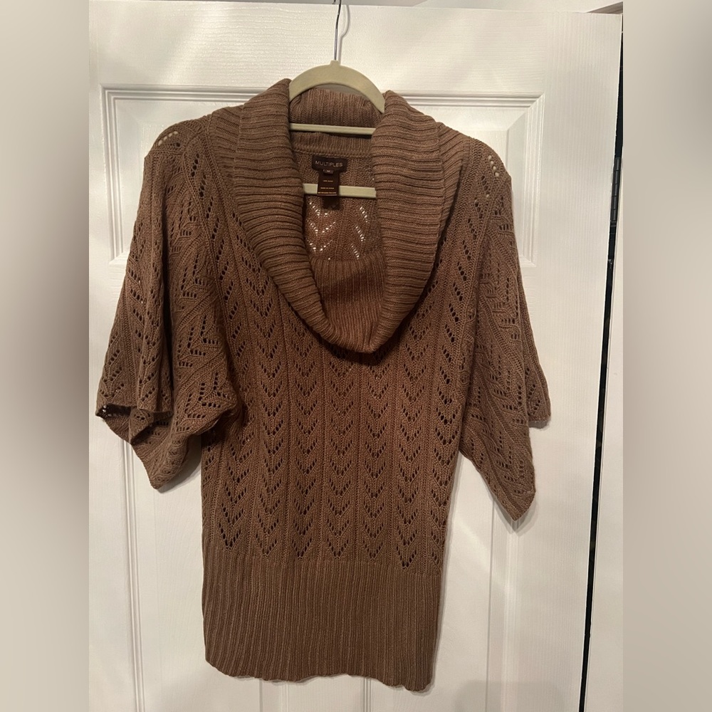 Multiples Brand Brown Sweater - Medium